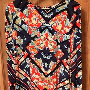 WAYF batik print dress